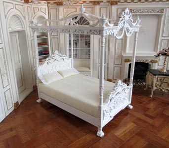 versailles bed white